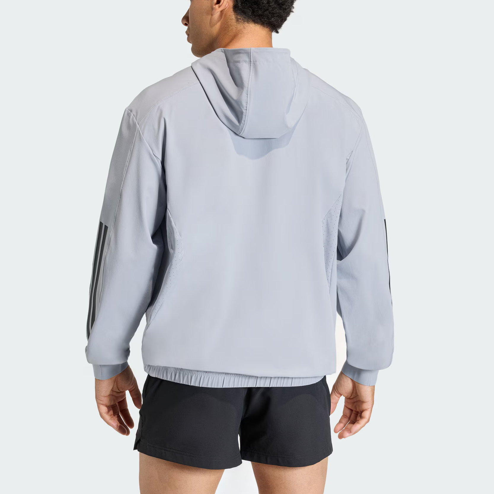 Одежда для тренировок ESSENTIALS TECH для мужчин Adidas, светло-серебро — фото 3