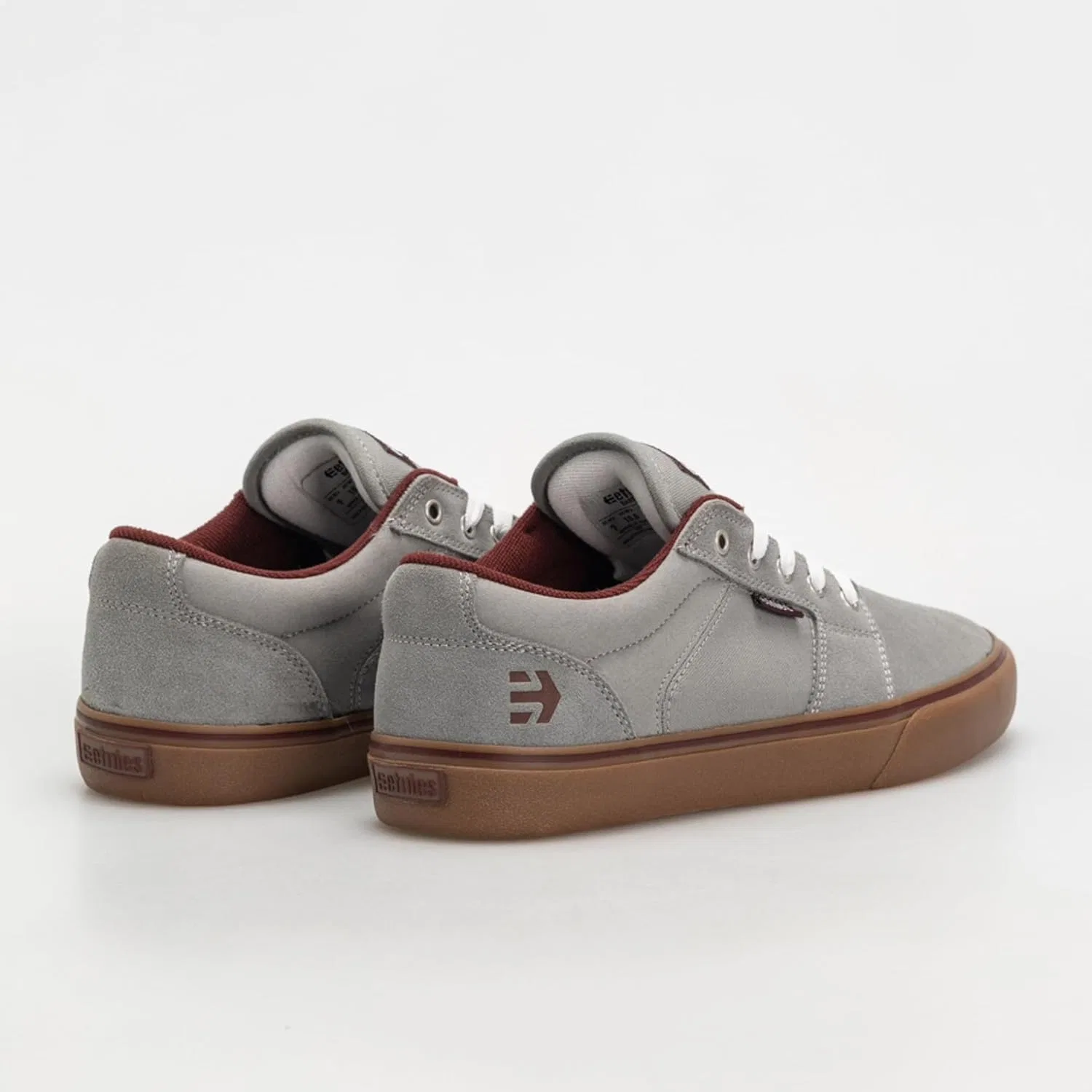 Мужские кроссовки Etnies Barge LS, черные, в стиле стритвеар — фото 4