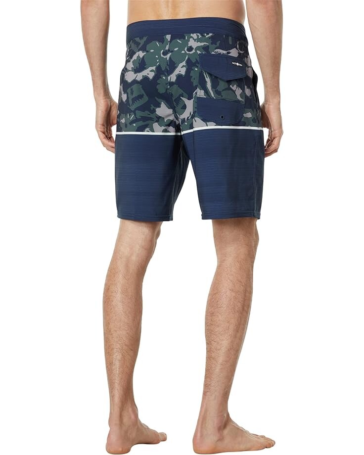 

Шорты для плавания Salty Crew Tandem Boardshorts, цвет Blue Grey