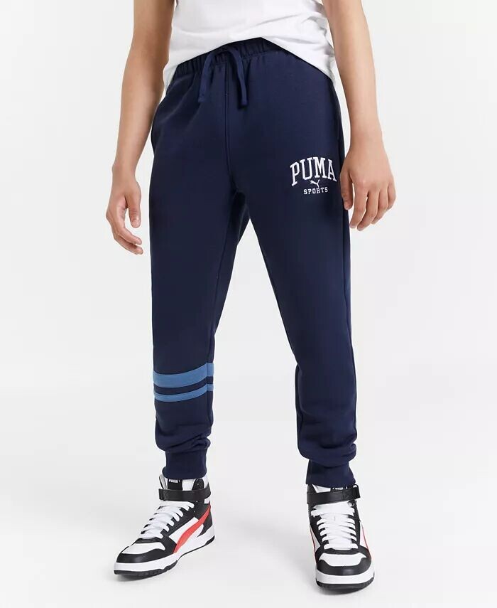 

Флисовые джоггеры с вышитым логотипом Big Boys Squad Pack Puma, синий
