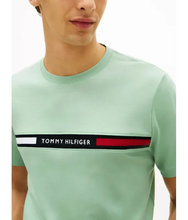 Футболка regular fit Tommy Hilfiger, мятный — фото 4