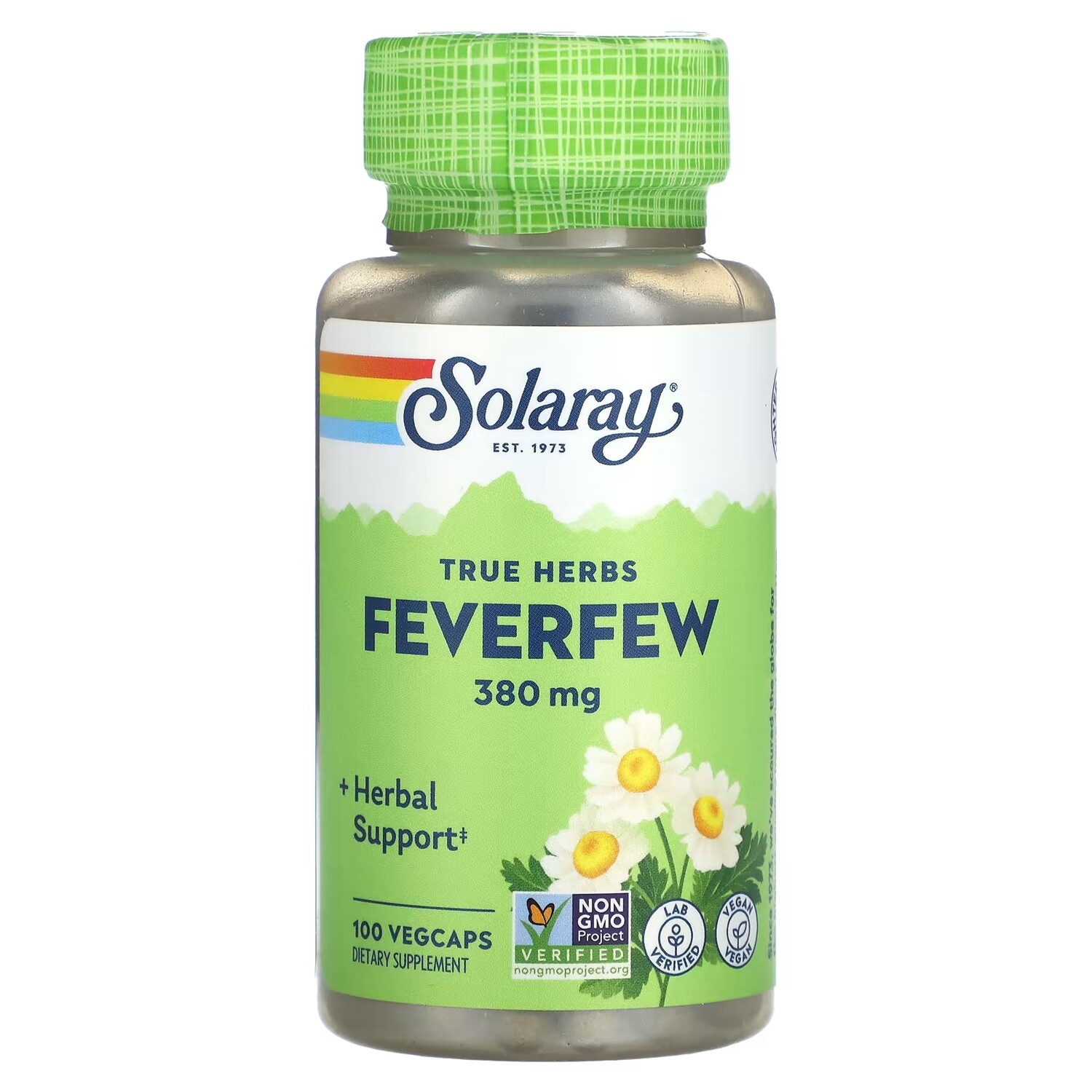 

Solaray True Herbs пиретрум 380 мг 100 VEGCAPS