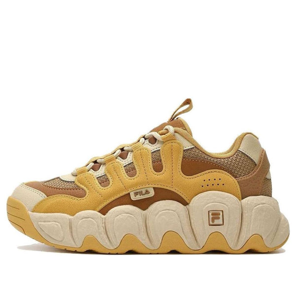 Кроссовки croissant chunky sneakers 'yellow brown' Fila, желтый