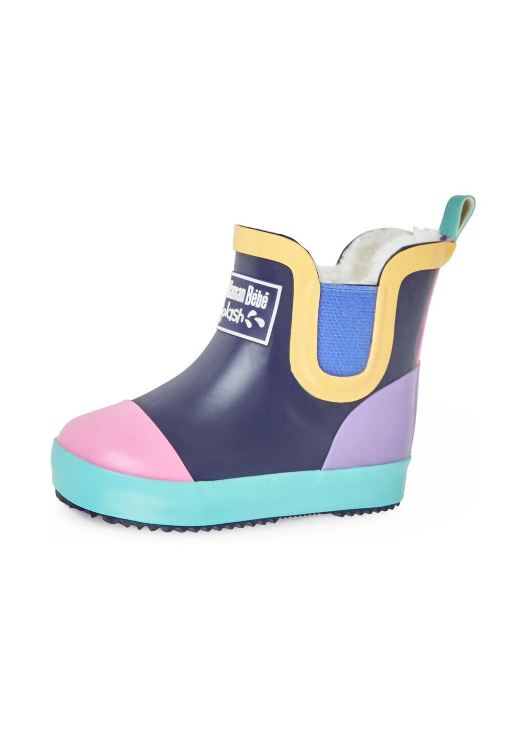 

Сапоги резиновые Cosy Lined JoJo Maman Bébé, цвет navy