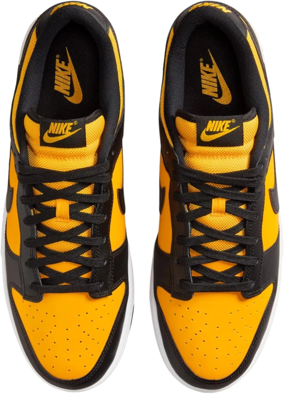 Мужские скейтбордистские кроссовки Nike Dunk Low Retro, белый/черный — фото 4