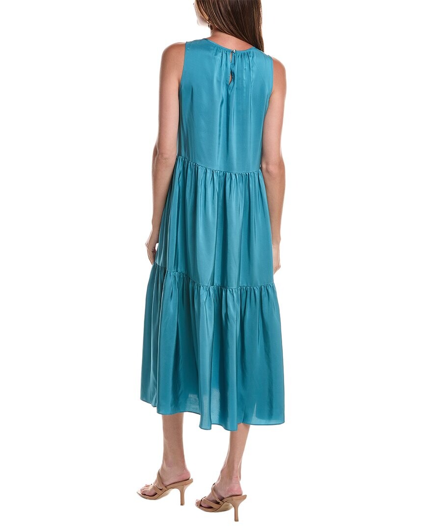 

Многоярусное платье EILEEN FISHER с круглым вырезом, синий