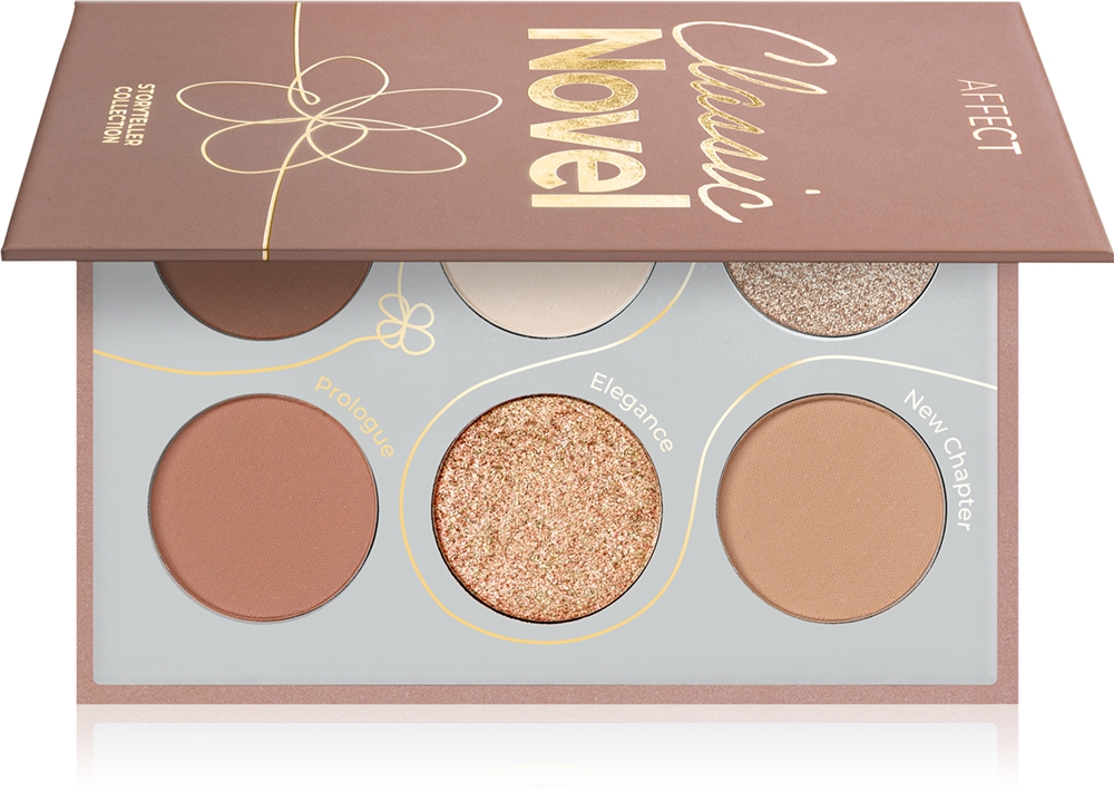 

Палитра теней для век Storyteller Collection Classic Novel Affect, 6× 2 гр