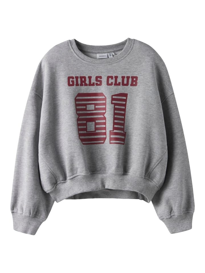 

Name it Толстовка серого меланжевого цвета