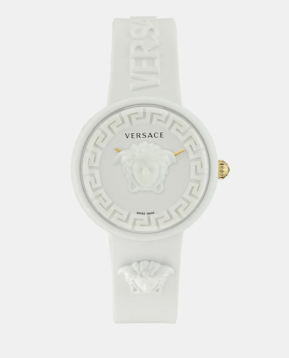 

Medusa Pop VE6G00123 Белые силиконовые женские часы Versace, белый