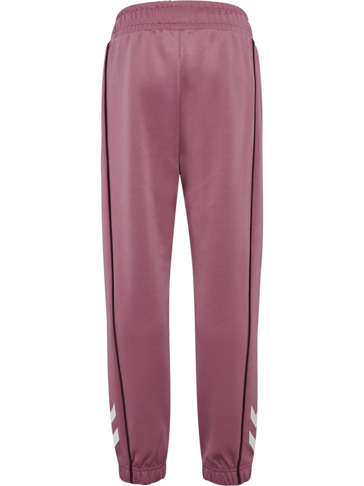 Hummel Детские брюки Hmljr Interlock с регулируемой талией, цвет WISTFUL MAUVE — фото 2