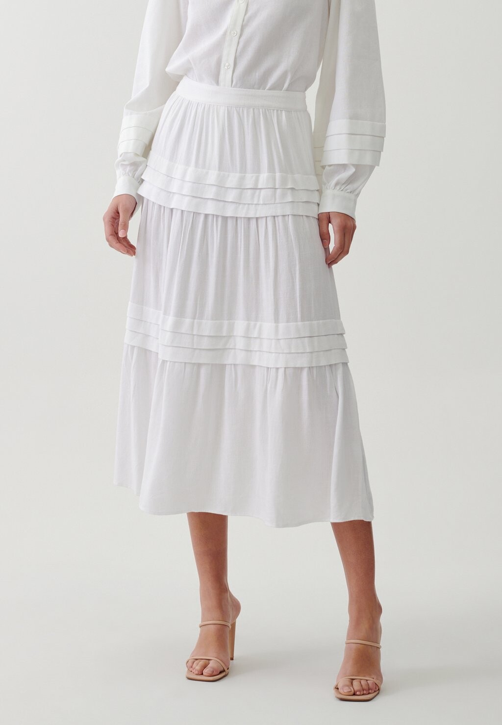 

Юбка А-силуэта LAIDEY TUSSAH, цвет white