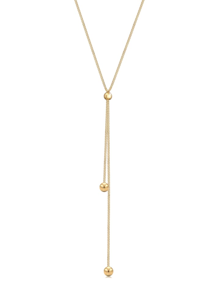 

Elli Колье из серебра 925 пробы с золотым шариком