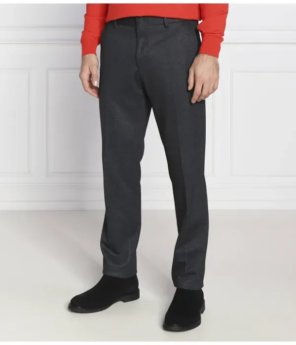 Брюки H-Genius-J-MM-224 slim fit Boss, графитовый