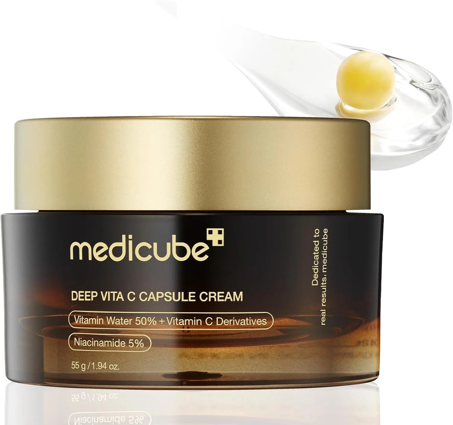 Крем для лица Medicube — Дневной с витамином C Deep Vita C Capsule Cream, увлажняющий, 15 мл