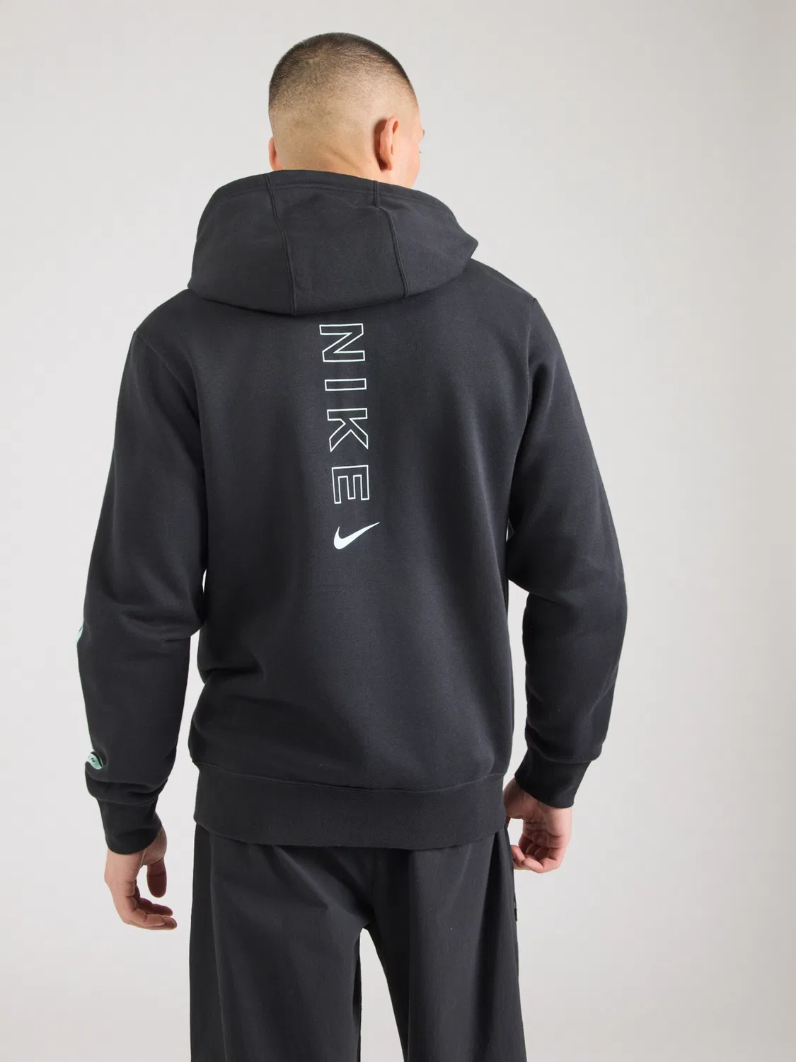 Толстовка на молнии Nike Sportswear, Black — фото 4