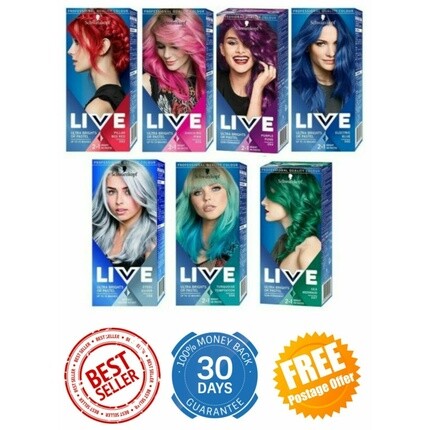 

Полутвердая краска для волос Live Ultra Brights или Pastel 098 Steel Silver 3 мл, Schwarzkopf