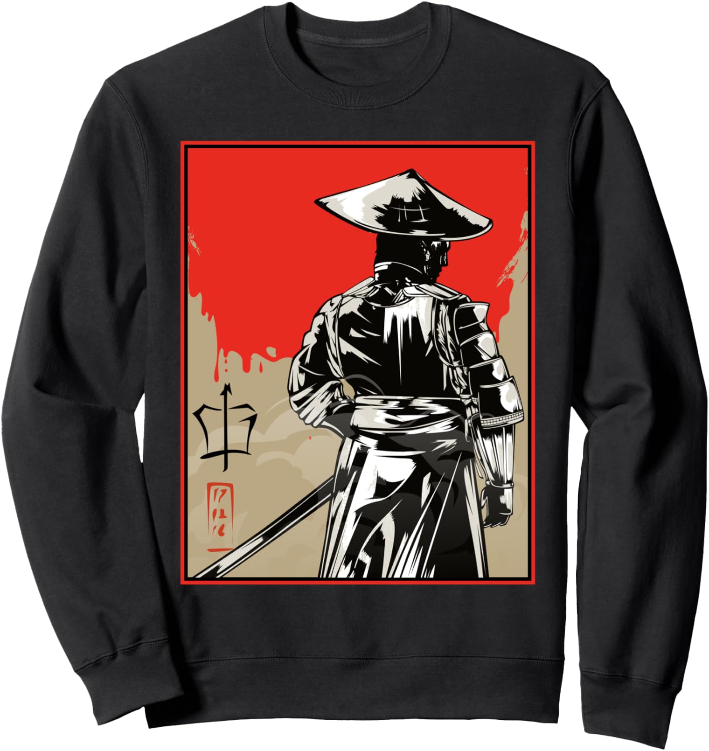 

Толстовка самурая, японский меч, Будокан, толстовка с японским мечом, Будокан Way Of Warrior Bushido Power Dragon Ronin Design, черный