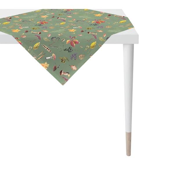 

Скатерть Apelt Herbstzeit Typ A, 100x5x100 см цвет grün/braun