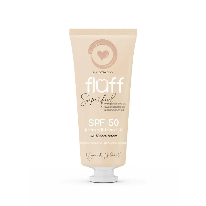 

Солнцезащитный крем crema solar facial spf50 Fluff, объем 50 мл