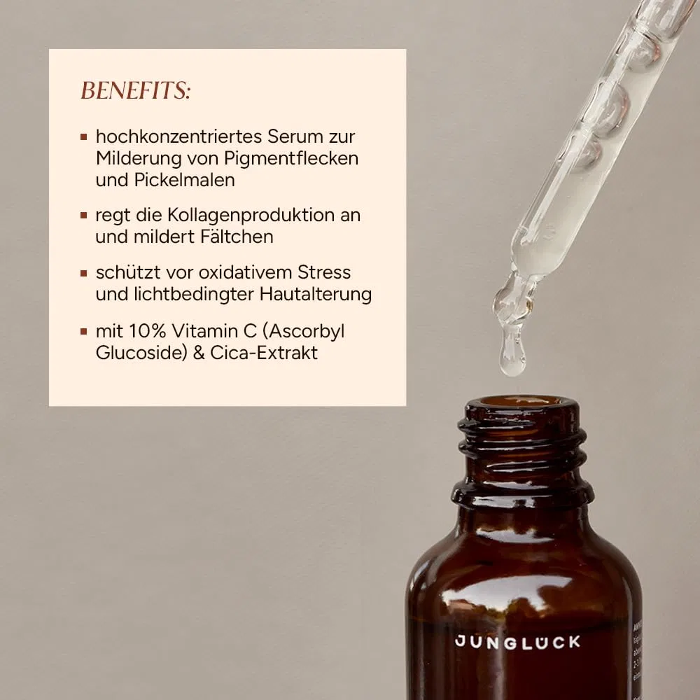 Сыворотка Junglück — Интенсивная для лица «Vitamin C Serum High Dose» от , Brown — фото 3