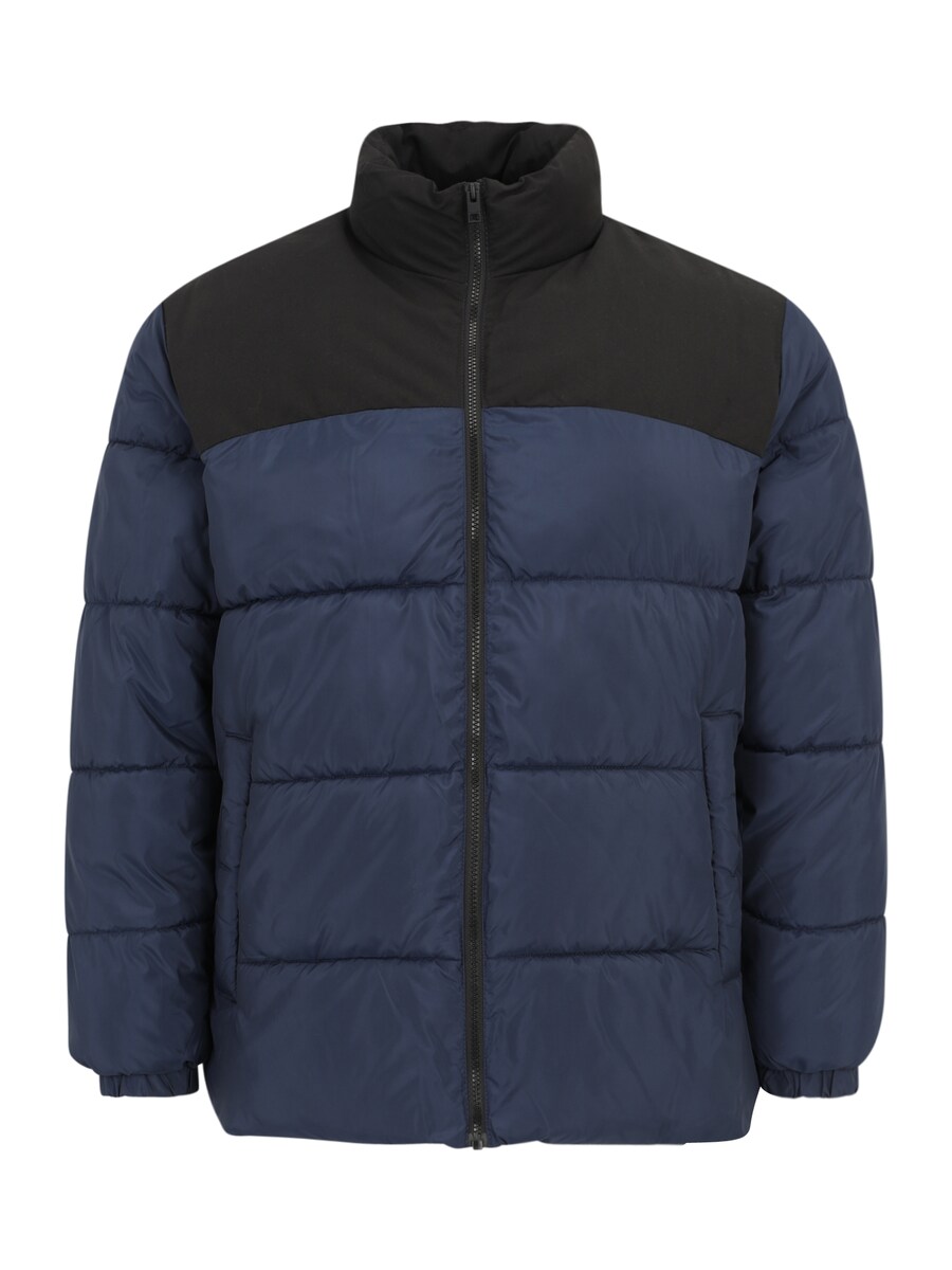 

Куртка межсезонная Jack & Jones Plus JJMoon, темно-синий