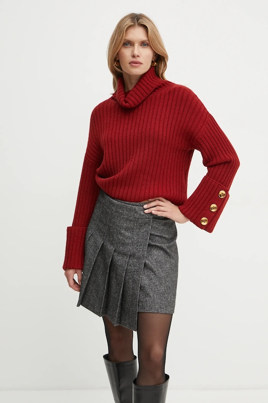 

Шерстяной свитер Luisa Spagnoli, бордовый