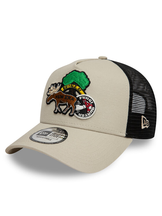 

Бейсболка Outdoor Patch 9FORTY A-Frame 60595297 New Era, бежевый