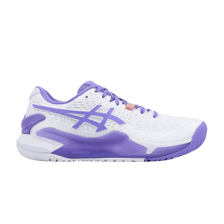 Кроссовки Asics Wmns Gel Resolution 9 Wide, White Amethyst