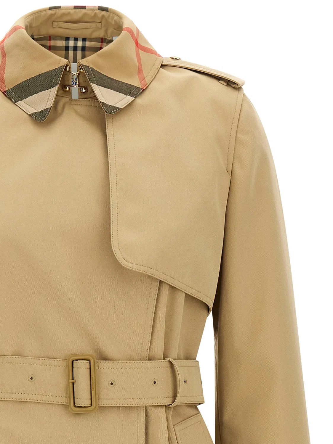 Тренч Burberry Сэндридж, мужской, бежевый — фото 3