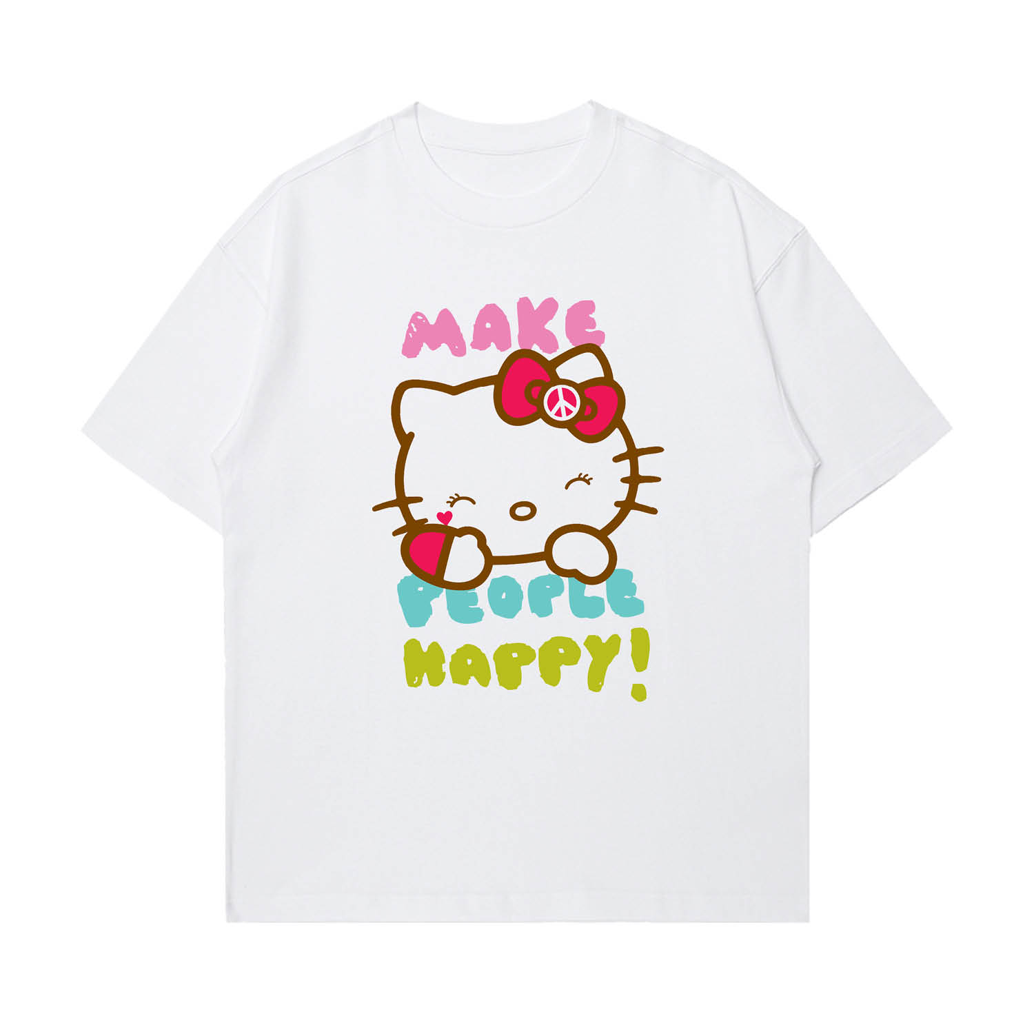 

Футболка Hello Kitty Unisex Sanrio, белый