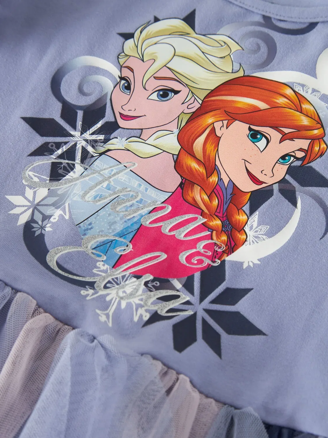 Платье с принтом Frozen, Name it, фиолетовый — фото 4