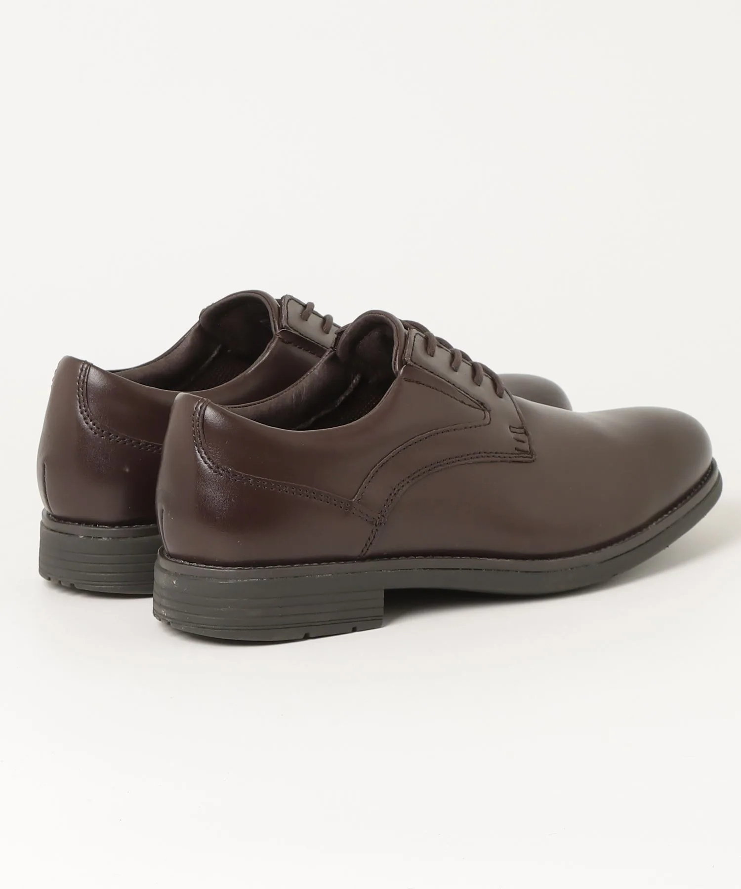 Мужские классические туфли водонепроницаемые Round Toe CLASSIC DRESS WP ROCKPORT темно-коричневые — фото 3