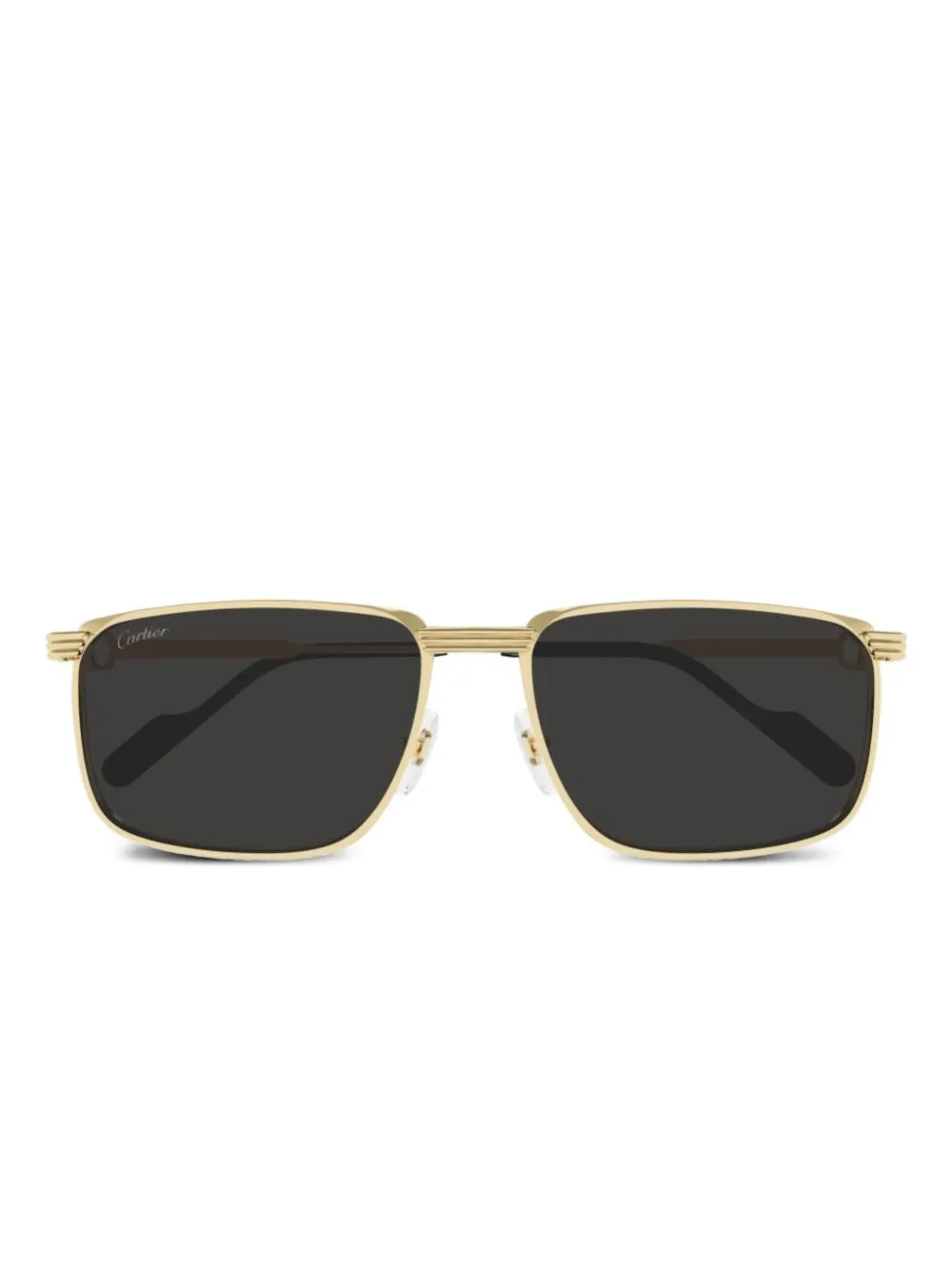 

Квадратные солнцезащитные очки Cartier Eyewear, золотой