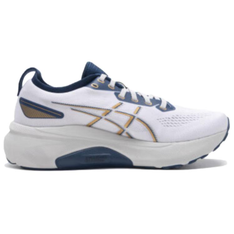 ASICS Gel Kayano 31 'Белый' — серый/золотой, цвет Gray/Gold — фото 2