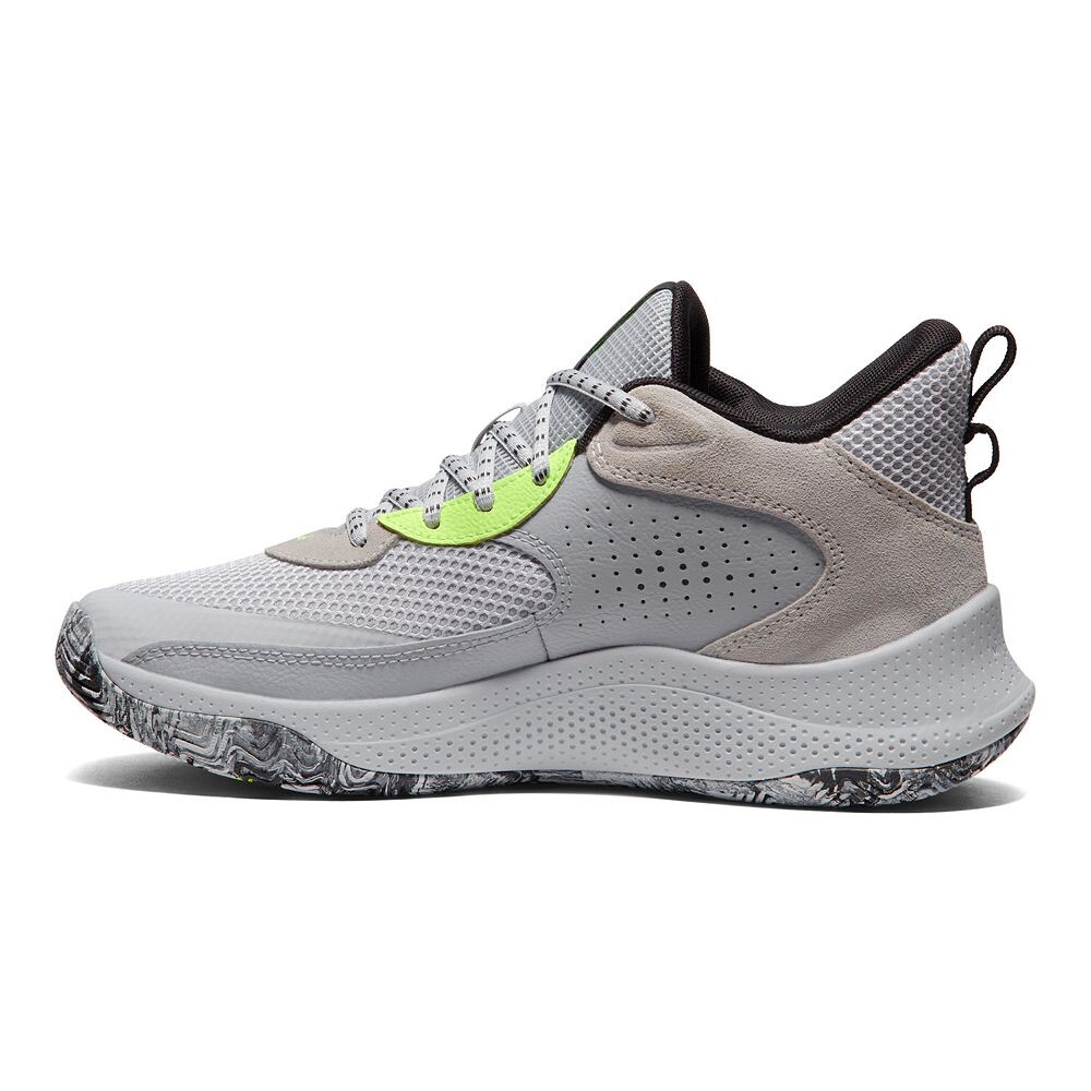 Мужские замшевые баскетбольные кроссовки Under Armour Curry 3Z 24, черный — фото 2