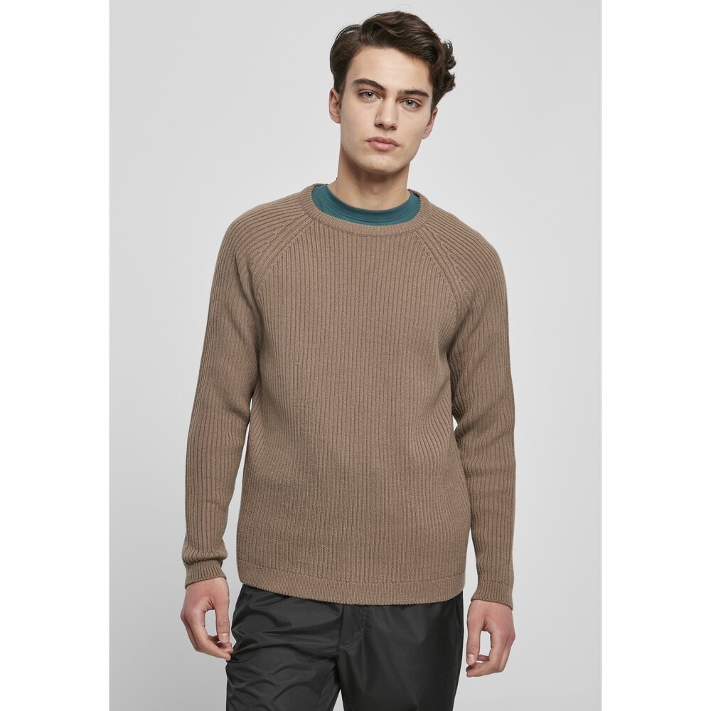 

Свитер Urban Classics Raglan Ribbed, зеленый