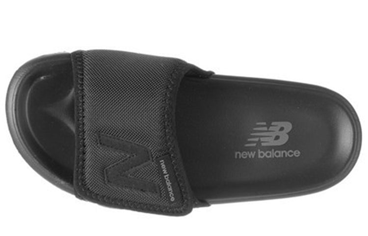 Шлепанцы New Balance 2152 Series Sports Slippers Unisex Black, черный — фото 3