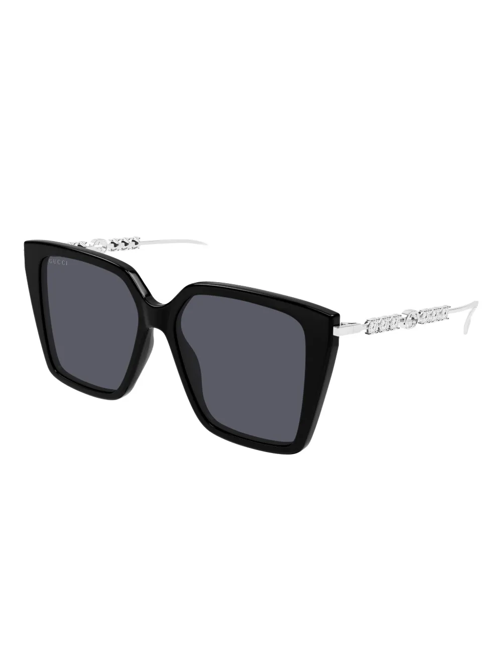 Геометрические солнцезащитные очки GG1967S Gucci, черный — фото 2