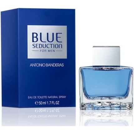 

Туалетная вода-спрей для мужчин Blue Seduction, 50 мл, цитрусовый, Antonio Banderas