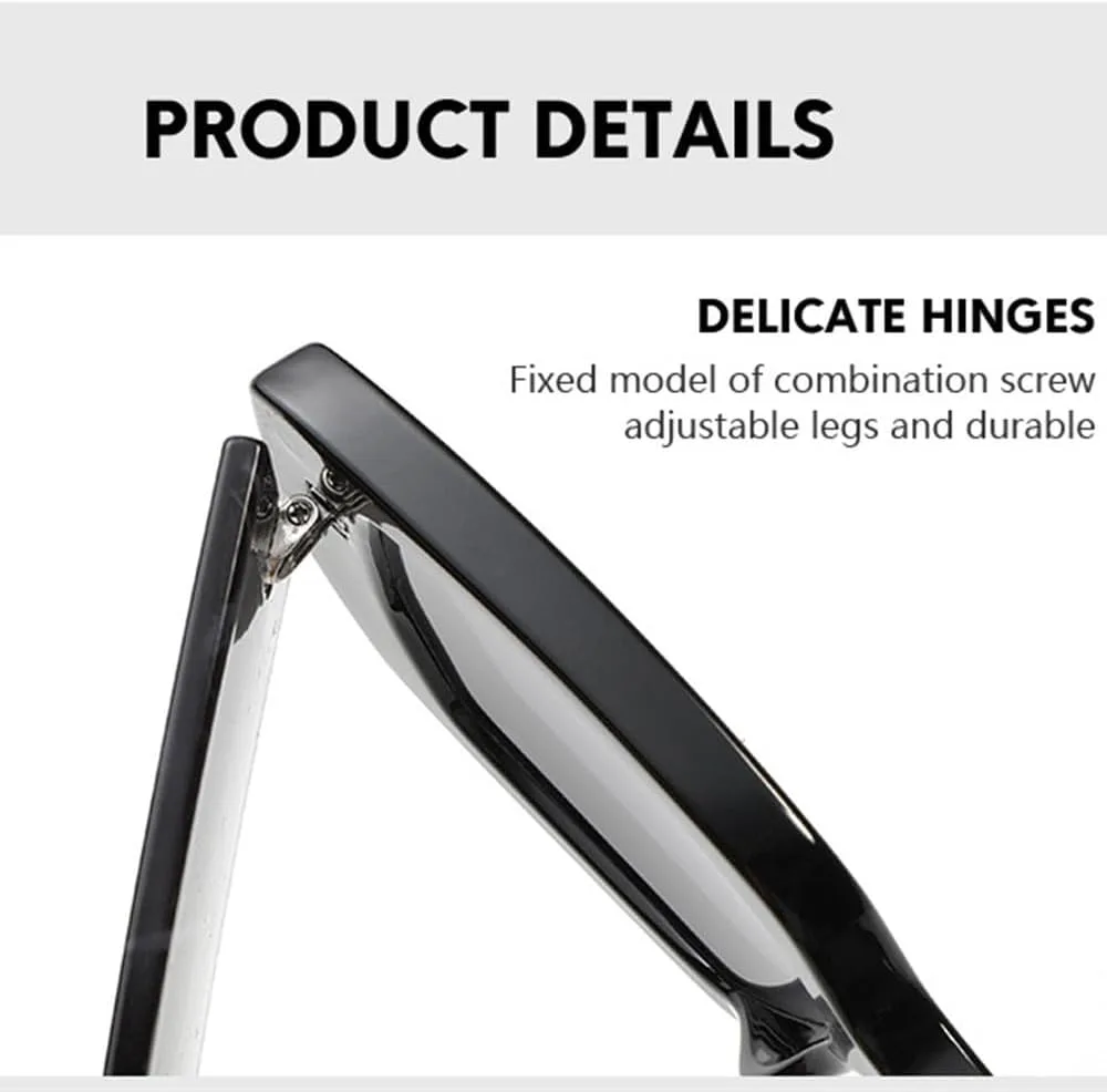 

Разноцветные солнцезащитные очки для женщин с широкими дужками, мужские дорожные очки, мужские и женские очки с защитой от УФ-излучения UV400, ретро HYYZZC, Green