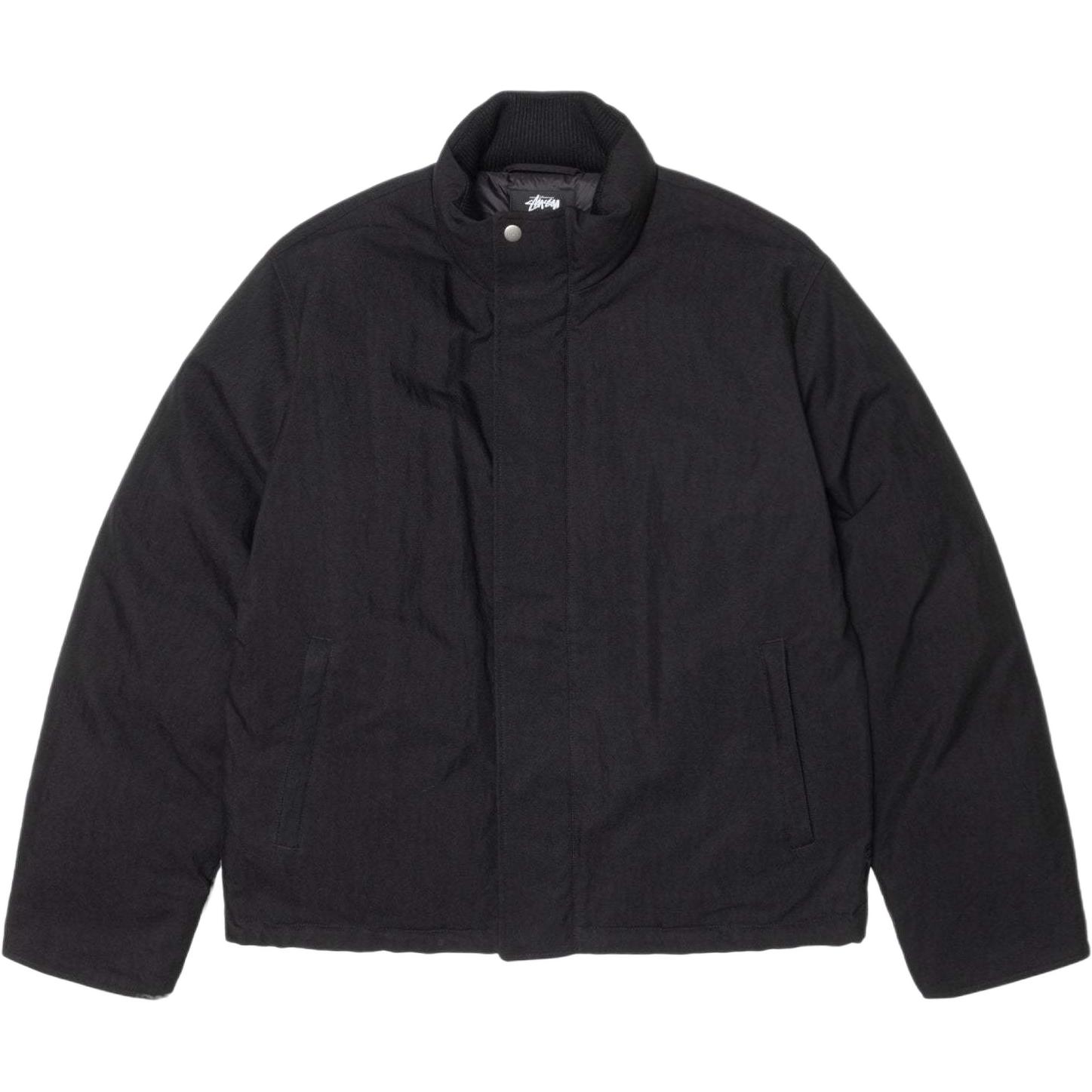 

Stussy Короткая пуховая куртка, Black