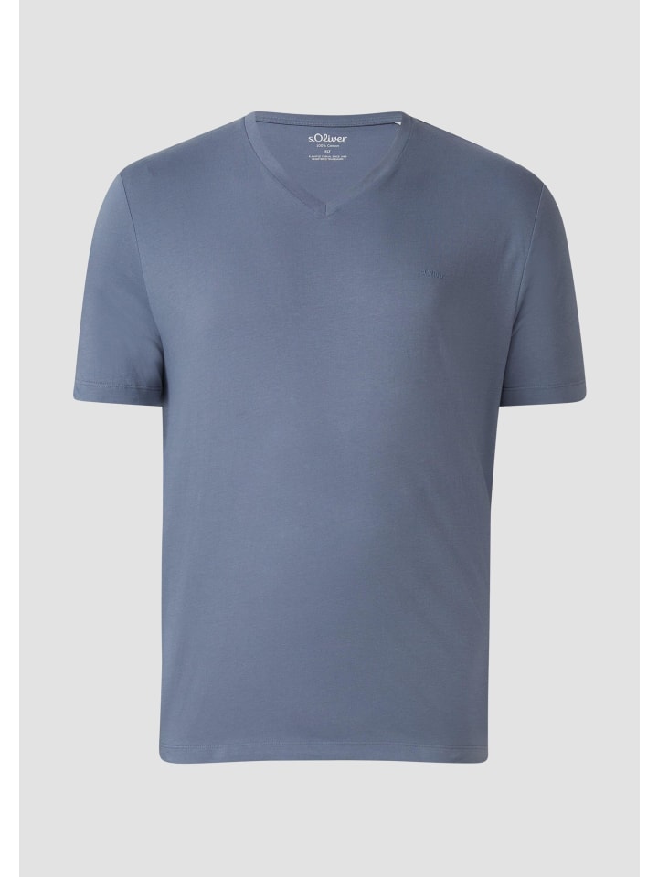 

Футболка цвета 5363_бледно-голубой s.Oliver