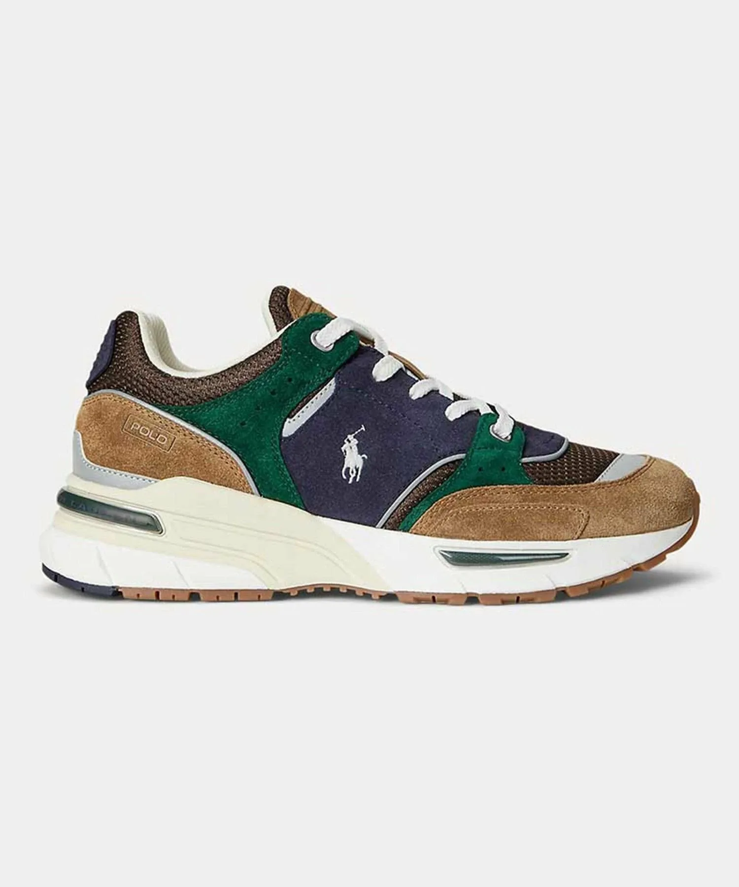 Кроссовки Polo Ralph Lauren RE69 TRACKSTR 250 желто-синего цвета Polo Ralph Lauren, Yellow Navy