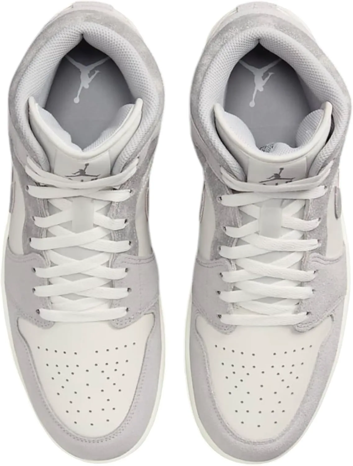 Мужские кроссовки Nike Air Jordan 1, нейтральный серый/серый — фото 3