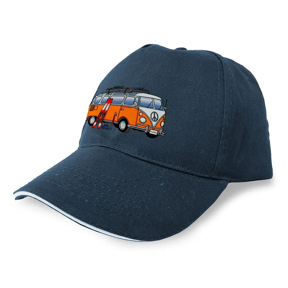 

Бейсболка Kruskis Hippie Van Ski, синий