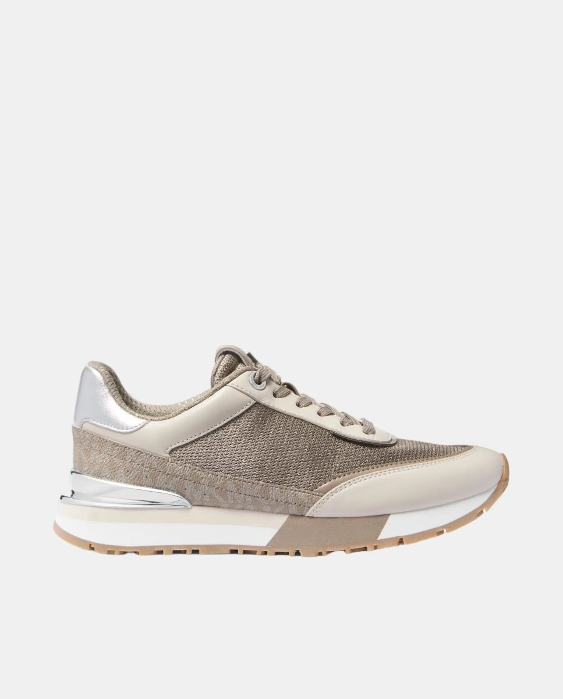 Женские кроссовки Nova Trainer Michael Kors, бежевый