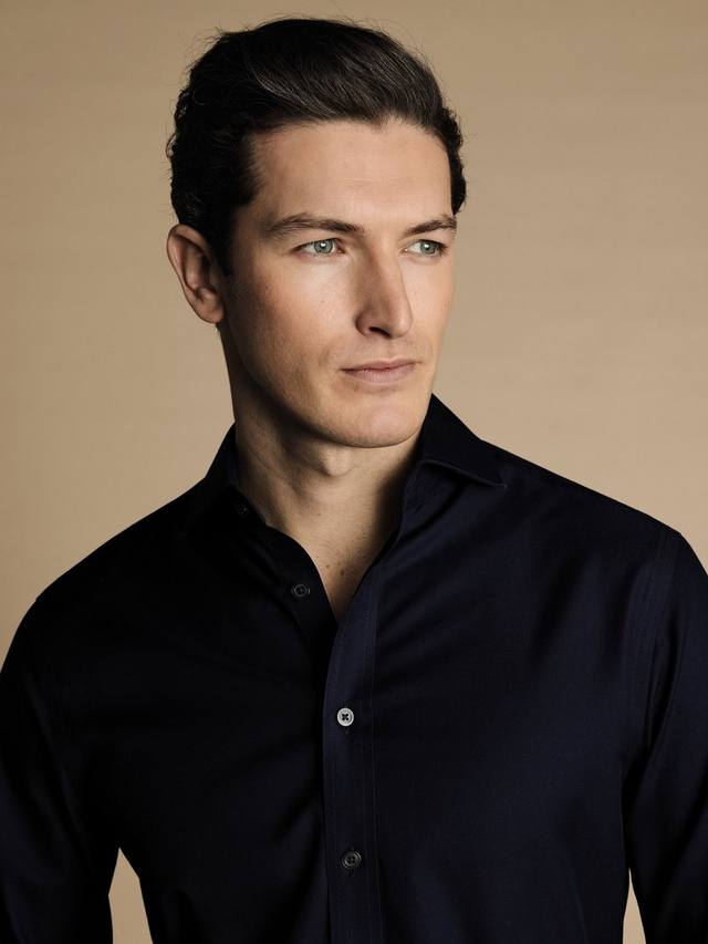 

Хлопковая рубашка Slim Fit Charles Tyrwhitt