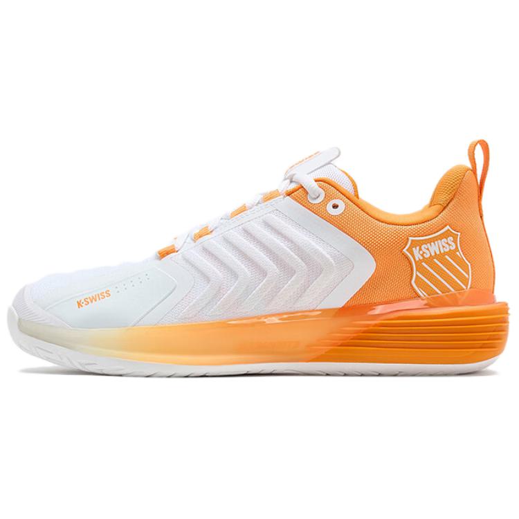 

K·SWISS Теннисные кроссовки KSWISS Low Top, мужские, белые, оранжевые