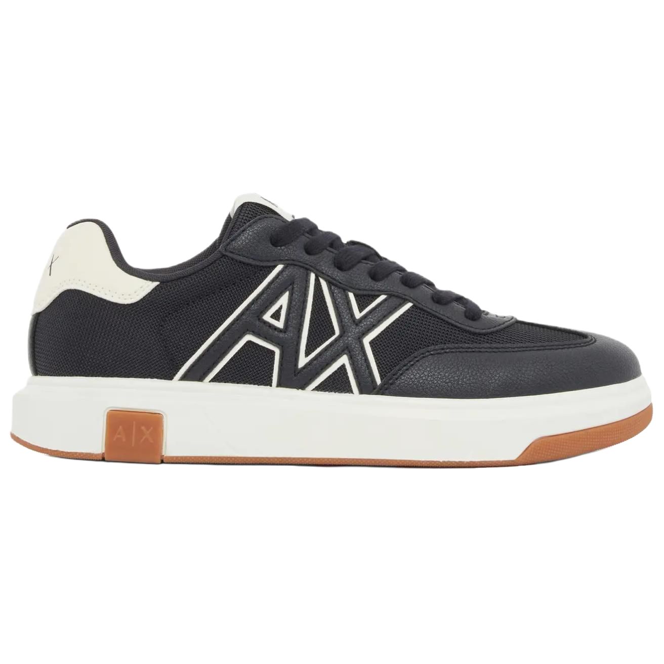 ARMANI EXCHANGE Кроссовки AE Low top Skateboard Shoes 32cm мужские Navy Blue — фото 3