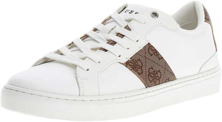 Мужские кроссовки Guess Jeans Fmttog Ell12, Wbeib White Beige Brown